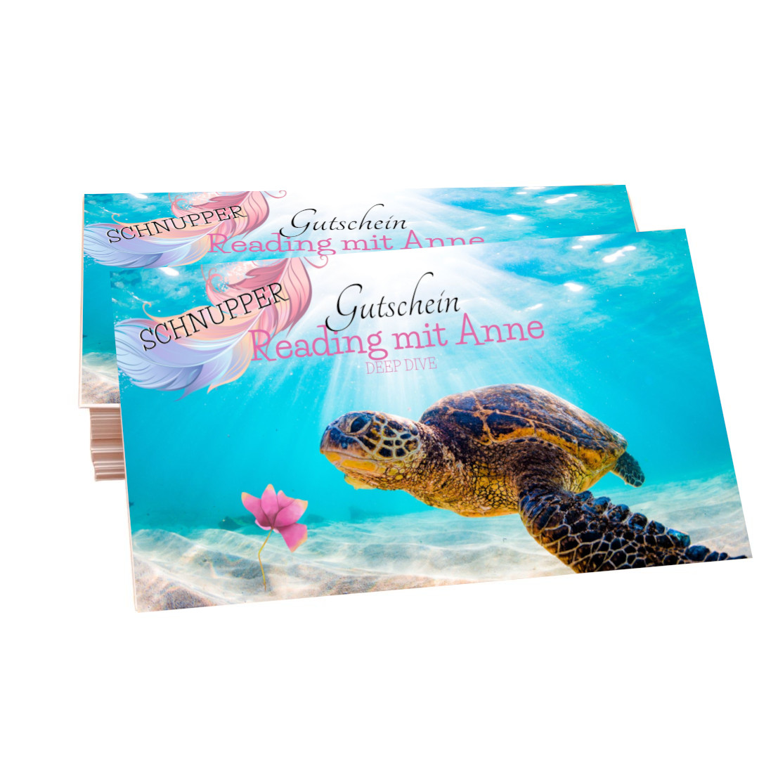 Schnupper-Reading - Gutschein
